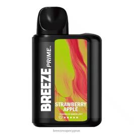 Breeze Prime 6000 ρουφηξιές μήλο φράουλα X0PHT6 Breeze vape flavors