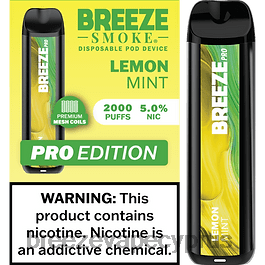 Breeze Pro 2000 ρουφηξιές μέντα λεμονιού X0PHT23 Breeze vape amazon