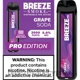 Breeze Pro 2000 ρουφηξιές σόδα σταφυλιού X0PHT25 Breeze vape reddit