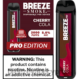 Breeze Pro 2000 ρουφηξιές κόλα κεράσι X0PHT28 Breeze vape no nicotine