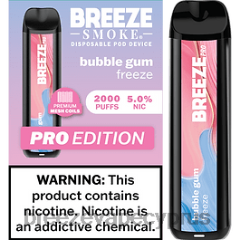 Breeze Pro 2000 ρουφηξιές τσιχλόφουσκα παγώνει X0PHT31 Breeze vape ingredients