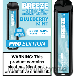 Breeze Pro 2000 ρουφηξιές μέντα βατόμουρου X0PHT33 Breeze vape amazon